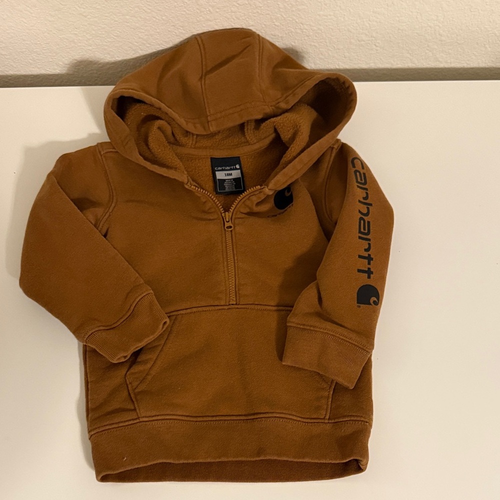 Carhartt 18M Brown Hoodie